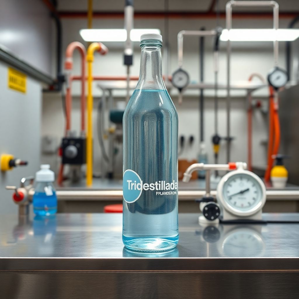 Agua Tridestilada